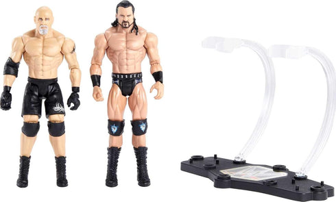 WWE Drew McIntyre vs Goldberg Championship Showdown 2-Pack 6-inch Action Figures Friday Night Smackdown Battle Pack for Ages 6 Years Old & Up...