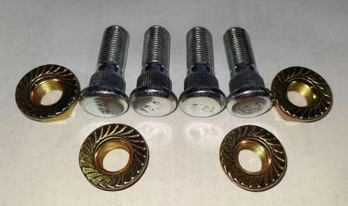 WANTONE RACING Wheel Hub Bolt Studs # 92153-1915 & Nuts 92210-0603 Replacement for 2008-2023 Kawasaki Teryx 750 800 KRX1000 & 16-23 Mule PRO-DX DX...