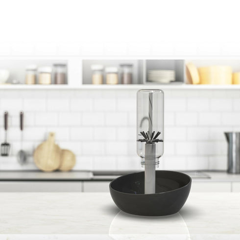 The First Years Suds Baby Bottle Washer - includes Built-in Baby Bottle Brush - Baby Bottle Cleaner and Bottle Cleaning Brush...