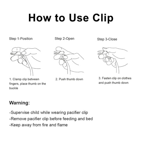 Babygoal Pacifier Clips, 6 Pack Binky Paci Holder and Leash for Boys and Girls Fits for Most Pacifier, Binkie Styles & Baby Teethers & Toys and Gi...