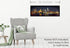 PHOTOSBYJON Philadelphia Skyline UNFRAMED Photo Print Night from East Color Philly City Downtown 11.75 inches x 36 inches Photographic Panorama Pr...