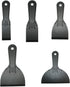 Plastic Putty Knife Set Plastic Putty Knives Flexible Paint Scrapers Tool Flexible Scraper Set Plastering Tool Filling Knife Set for Patching,Spac...