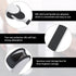Portable Lint Remover Brushes - 2 Pack Lint and Fur Remover Dog & Cat Hair Remover, Double-Sided Brush with Self-Cleaning Base Hair Cleaner Brushe...