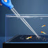 Manual Fish Tank Cleaner Water Changer Aquarium Dropper, 30ml Fish Tank Cleaning Waste Remover, Aquarium Clean Pipette Dropper, Mini Aquarium Grav...