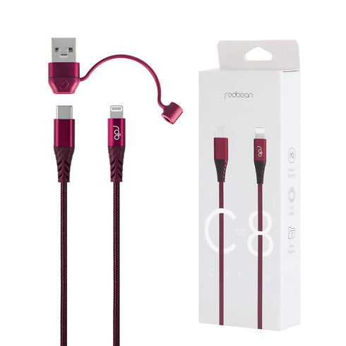 iPhone 13 12 Fast Charger Cable, Apple MFi Certified USB C to Lightning Cable USB C to USB A Adapter Anti Lost Clip 3.9ft Cable PD Power delivery ...