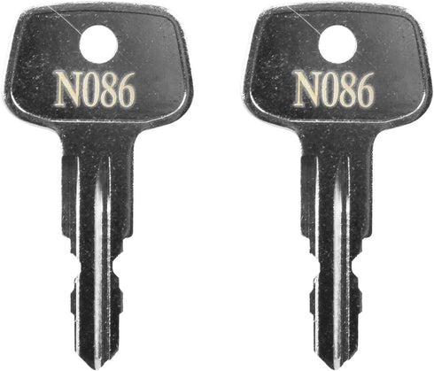 Key for Thule Key Replacement,for Roof Racks, Carriers, Crossbars Key etc,(Codes N086)...