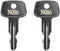 Key for Thule Key Replacement,for Roof Racks, Carriers, Crossbars Key etc,(Codes N086)...