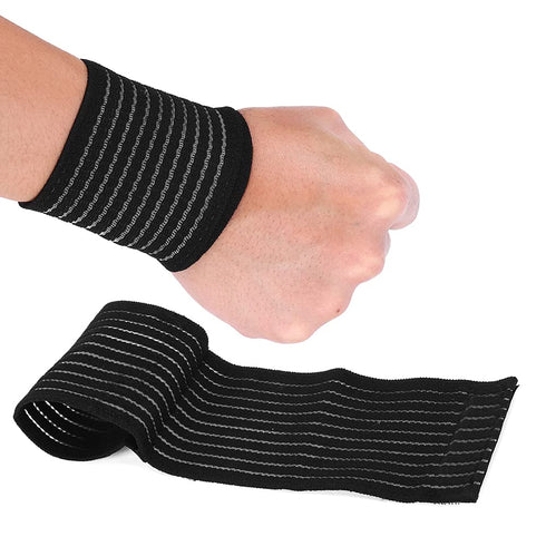 Zerone Compression Wrist Brace, Fitness Wrist Wraps Elastic Wrist Support for Pain Relief & Promotes Healing Adjustable Protective Wrap Guard...