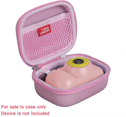 Hermitshell Hard Travel Case for VanTop/OMWay/OMZER Junior Kids Camera(Only Case) (Pink)...