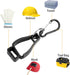 20 PCS Glove Clips for Work, Black Glove Holder Clips, Work Safety Clip for Construction Guard Labor, Glove Grabber Glove Keeper Belt Glasses Helm...
