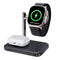 2 in 1 Charger Stand for Apple Watch and AirPods, Foldable Watch Charging Dock Compatible with Apple Watch Series Ultra/9/8/7/6/Se/5/4/3 & Airpods...