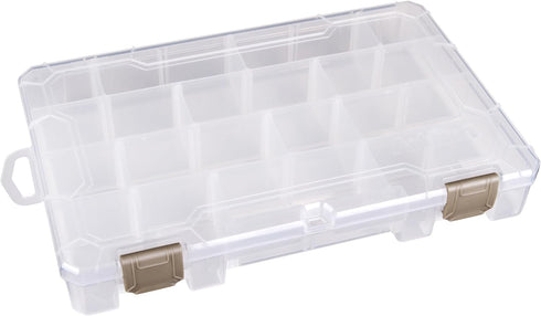 ArtBin Floss Finder Box: Clear Sewing Organizer with 6 Compartments, 12 Dividers, Durable - Perfect for Embroidery Floss and Small Sewing Supplies...