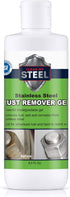 Heavy-Duty Industrial Use Rust Stain Remover for Metal Surfaces Including Stainless Steel. Metal Cleaner Gel Needs No Scrubbing, Simply Apply and ...