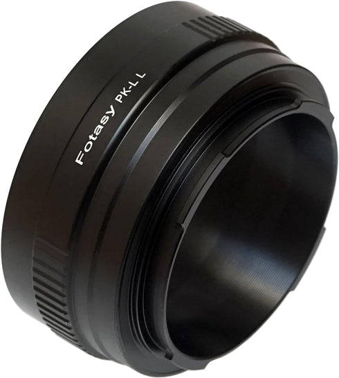 Fotasy PK Lens to L Adapter, Copper, K Mount Lens to L Mount, Compatible with Panasonic S1 S1H S1R S4 S5 Leica SL SL2 TL2 TL Leica T Sigma fp fp L...