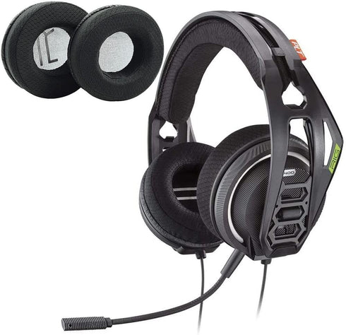 RIG 400HX Replacement Headphone Earpads Protein Fabric Ear Pads Cushions Cover Repair Parts Compatible with Plantronics RIG 400HX / RIG 500HX Ster...