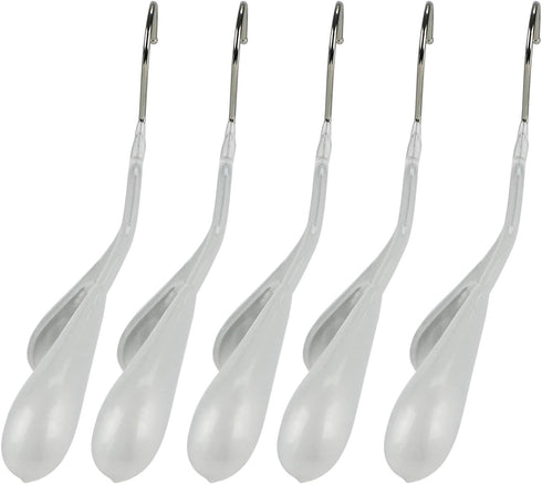 Mawa by Reston Lloyd BodyForm Series Non-Slip Space-Saving Clothes Hanger For Jackets, Suits & Coats, 16-1/2",Style 42/L, Set of 5, White...
