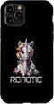 iPhone 11 Pro Funny Unicorn Robot Robotic Cuddling Cyborg Case...