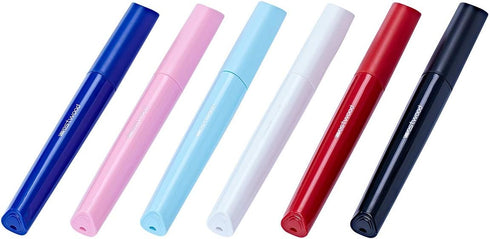 Portable Travel Toothbrush Case, Plastic Container Toothbrush Holder Brushes Box Breathable Design with Air Hole More Hygienic Toothbrush Tube for...