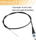 Handle Grip Twist Throttle Cable 7/8" 22mm for ATV/ATC Dirt Bike Mini Bike 50cc 125cc 150cc 250cc 125cc 140cc 4-Stroke Pocket Bike...