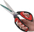 LIVINGO 10" Multipurpose Heavy Duty Scissors, Premium Titanium Coating Forged Stainless Steel Tool Industrial Shears for Household Pruning, Garden...