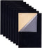 BENECREAT 20PCS Halloween Black Velvet Fabric Sticky Back Adhesive Back Sheets, A4 Sheet (8.3" x 11.8"), Self-Adhesive Durable Water Resistant Mul...