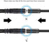 ENVEL Headset and Microphone Splitter Cable for PC 3.5mm Jack Headphones Audio Adapter Convertors 3.5mm Female to 2 Dual 3.5mm Male for Computer S...