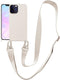 Compatible with iPhone 15 Pro Max Case with Lanyard Crossbody iPhone Case with Strap Adjustable Shockproof Drop Protection Silicone Phone Cover fo...
