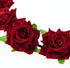 Lystaii Rose Headband Red Rose Flower Crown Woodland Hair Wreath for Valentines's Day Halloween Festival Cosplay...