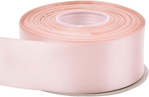 Ribest 1-1/2 inch 25 Yards Solid Double Face Satin Ribbon Per Roll for DIY Hair Accessories Scrapbooking Gift Packaging Party Decoration Wedding F...