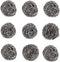 Fuller Brush Heavy Duty Stainless Steel Kitchen Cleaner Scrubbing Scour Sponges - 9 Pack...