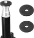 10PCS Shorten Camera Long Screw Shaft Camera Accessory Base Threaded Washer Black Rubber Washer Suitable for Protecting Camera Screw Shaft and Mon...