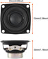 4pcs 2inch 4Ohm 10W Full Range Audio Speaker Stereo Woofer Loudspeaker for Arduino (4pcs)......