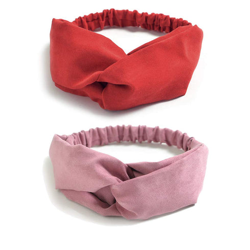 Headbands for Women 10 Pack Twist Knotted Stretchy Hair Bands...