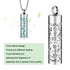 Essential Oil Necklace for Women, 316L Stainless Steel Aromatherapy Pendant Diffuser Necklace, Essential Oil Jewelry Gift for Men Women, Christmas...
