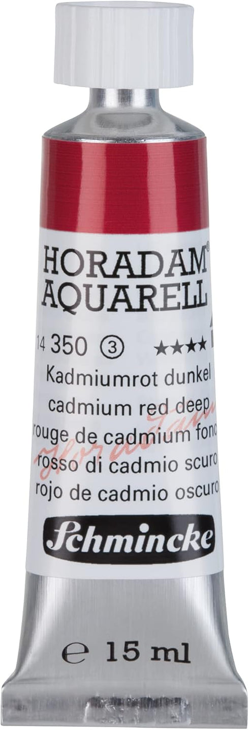 Schmincke - HORADAM® AQUARELL - finest artists' watercolours, cadmium red dark - 15 ml...