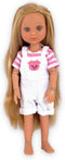 14 Inch Doll Clothes- Little Piggy Overall Set Fits 14 Inch Lorelei and Friends and Evia's World Dolls...