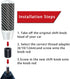3.5 Inch/9cm Silver Carbon Fiber Shift Knob Aluminum Alloy Weighted Shift Knob Automatic Shift Knob with 8/10/12mm Adapter fit for Manual and Butt...