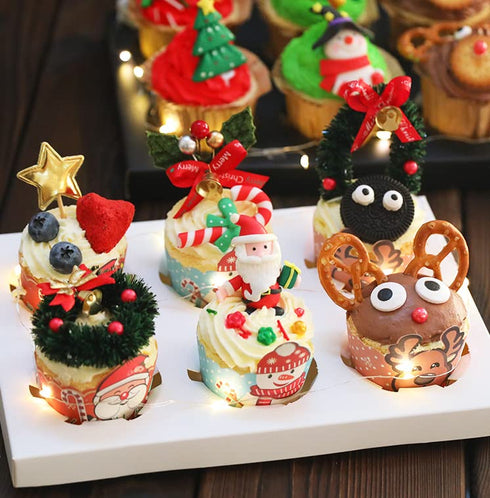 Christmas Sprinkles Mix size eyeball 130g/ 4.6oz Baking Edible Christmas Cake Decorations Cupcake Toppers Cookie Decorating Ice Cream Toppings Cel...