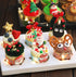 Christmas Sprinkles Mix size eyeball 130g/ 4.6oz Baking Edible Christmas Cake Decorations Cupcake Toppers Cookie Decorating Ice Cream Toppings Cel...