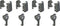 Metro SAKITA2 Replacement Levers/Wedges for Super Adjustable Super Erecta Wire Shelving, Pack of 4