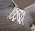 Pack of 3 Silver Air Plant Holder Cute Crystal Tillandsia Display Container Home Decors Office Desktop Marble Egg Sphere Stand...