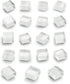 Mymazn Fridge Magnets Refrigerator Magnets for Fridge Cute Glass Magnets Decorative Kitchen Office (White)...