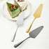 Today's Present Gold Wedding Cake Knife and Server Set, Stainless Steel Cake Cutting Set for Wedding Include Cake Knife And Cake Pie Server Perfec...