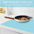 Extra Large Silicone Mats, Food Grade & Thick Silicone Pad Table Mat for Crafts, Kids Placemat, Silicone Heat Resistant Mat Kitchen Counter Mat fo...