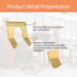 15 Pieces Brake Line Clips,Metal Brake Line Retainer,Brake Line Retaining Clip,U Shaped Brake Hose Clips Replacement,Brake Cable Clip Brake Hose L...