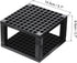PATIKIL 1pcs Paint Brush Holder, Paint Brush Storage Organizer 96 Holes Plastic Paint Storage Desk Stand Square for Artist Desk Makeup Pencil, Bla...