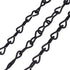 8 Pack 9.5 Inches Hanging Chains for Bird Feeders, Billboards, Chalkboards, Planters and Decorative Ornaments (Black)...