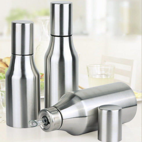 Flyboo Olive Oil Dispenser 34oz Oil Bottle Stainless Steel Leak Proof Olive Oil Decanter for Kitchen...