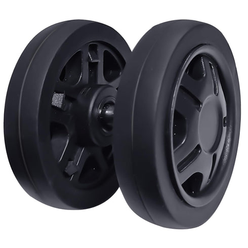 Luggage Suitcase Replacement Wheels Luggage Replacement Wheels Diameter 1 7/8 inch Wear-Resistant Mute Suitcase Rubber Swivel Caster Wheels Repair...