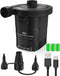 Dr.meter Air Pump for Inflatables, Rechargeable 4000mAh Battery Air Mattress Pump - Portable Quick-Fill Inflator Deflator for Outdoor Camping Infl...